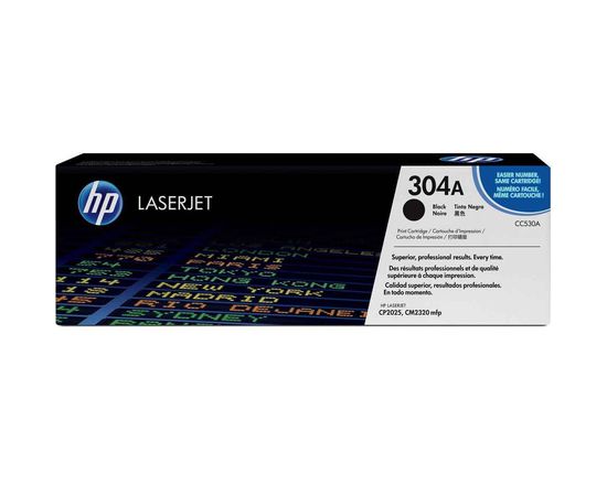 Купить Картридж тонерный HP 304A для CLJ CP2025/CM2320 3500 копий Black (CC530A) по лучшей цене