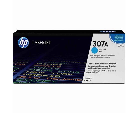 Купить Картридж тонерный HP 307A для CLJ CP5220/5225 7500 копий Cyan (CE741A) по лучшей цене