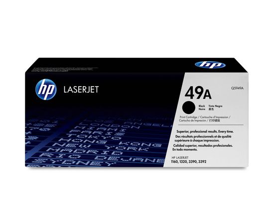 Купить Картридж тонерный HP 49A для LJ 1320/1160 2500 копий Black (Q5949A) по лучшей цене