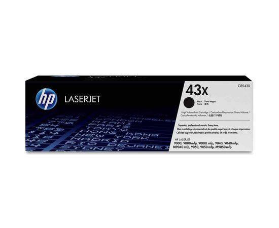 Купить Картридж тонерный HP 43X для LJ 9000/9040/9050 30000 копий Black (C8543X) повышенной емкости по лучшей цене