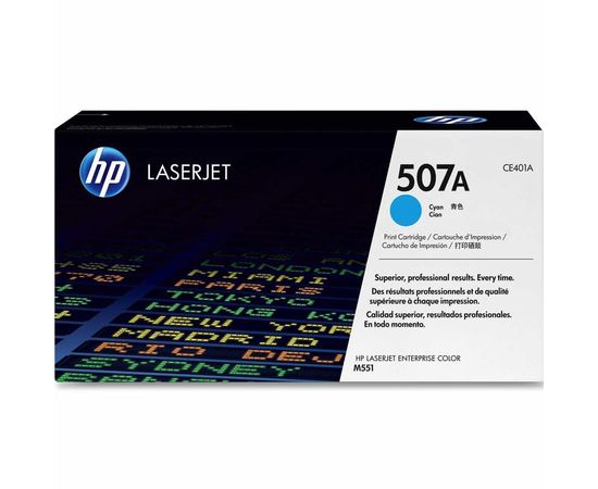 Купить Картридж тонерный HP 507A для LJ Enterprise 500 Color M551n/551dn/551xh 6000 копий Cyan (CE401A) по лучшей цене