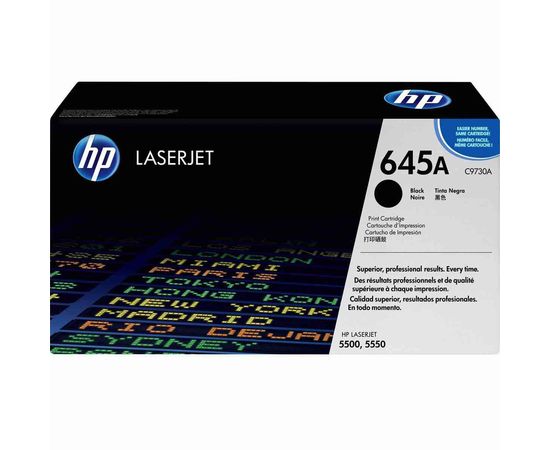 Купить Картридж тонерный HP 645A для CLJ 5500/5550 13000 копий Black (C9730A) по лучшей цене
