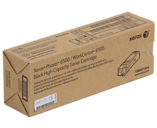 Купить Тонер-картридж Xerox PH6500/WC6505 Black (106R01604) по лучшей цене