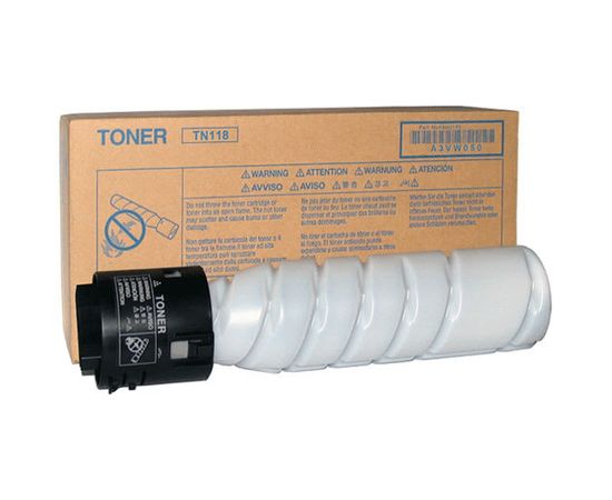 Купить Туба с тонером Konica Minolta TN118 для Bizhub 215 14400 копий Black (A3VW050) по лучшей цене
