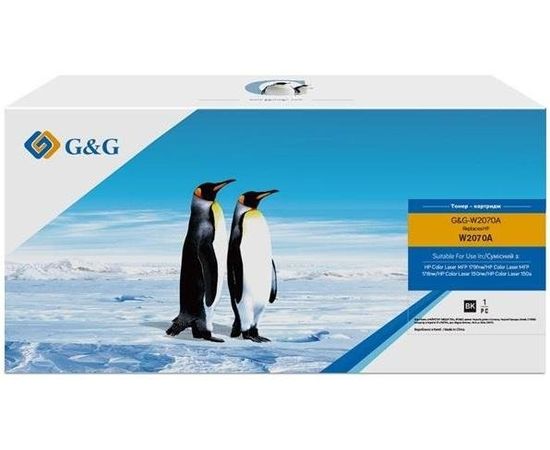 Купить Картридж тонерный G&G для HP CLJ 150/178/179 аналог W2070A Black (G&G-W2070A) по лучшей цене