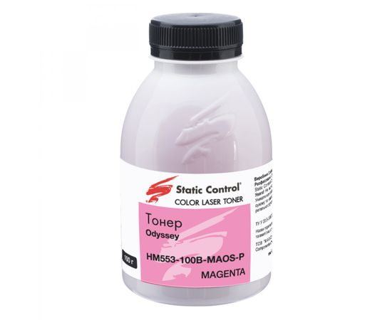 Купить Тонер HP Color LaserJet Enterprise M553 флакон, 100 г, пурпурный SCC (HM553-100B-MAOS-P) по лучшей цене