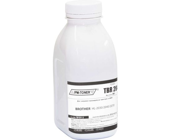 Купить Тонер IPM для Brother HL-2030/2040/2070 бутль 90г Black (TB101-2) по лучшей цене
