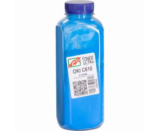 Купить Тонер АНК для OKI C610 бутль 150г Cyan (1505366) ULTRA COLOR по лучшей цене