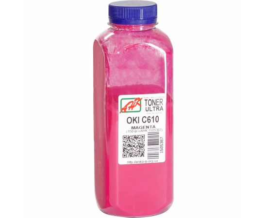 Купить Тонер АНК для OKI C610 бутль 150г Magenta (1505367) ULTRA COLOR по лучшей цене