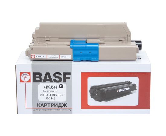 Купить Картридж тонерный BASF для OKI C301/C321/MC332/MC342 аналог 44973544 Black (BASF-KT-44973544) по лучшей цене