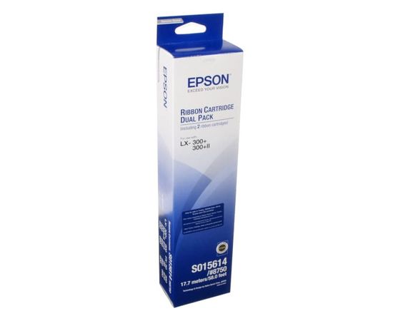 Купить Картридж матричный Epson для MX-80 Black (C13S015614BA) двойная упаковка по лучшей цене