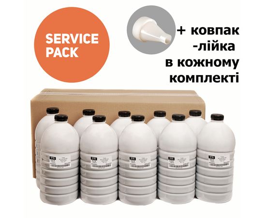 Купить Тонер HP LaserJet 1010 Service Pack, флакон 10x1 кг TTI (TSM-T105-X-10SP) по лучшей цене