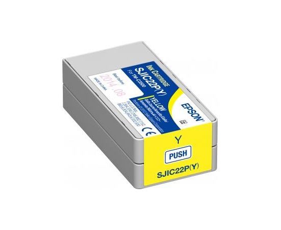 Купить Картридж Epson для SJIC22P TM-C3500 Yellow (C33S020604) по лучшей цене