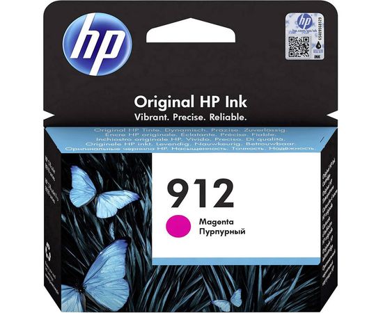 Купить Картридж HP для Officejet Pro 8023, HP 912 Magenta (3YL78AE) по лучшей цене