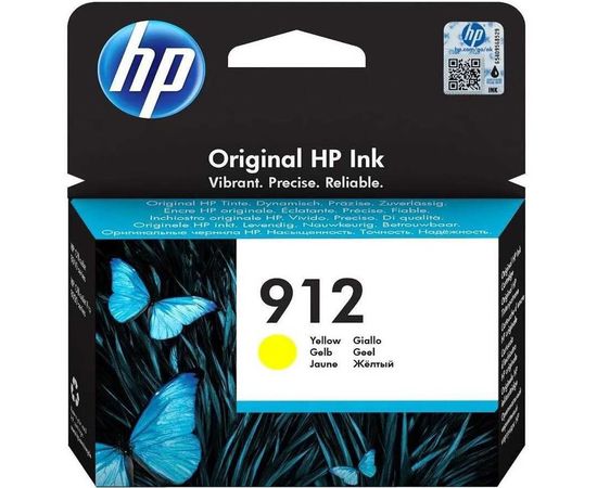 Купить Картридж HP для Officejet Pro 8023, HP 912 Yellow (3YL79AE) по лучшей цене