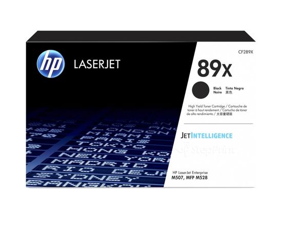 Купить Картридж тонерный HP 89X для LaserJet Enterprise M507/M528 10000 копий Black (CF289X) по лучшей цене