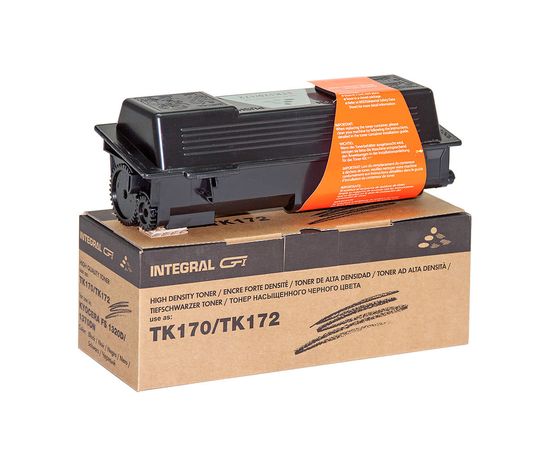 Купить Туба с тонером Integral для Kyocera-Mita FS-1320D/1370DN аналог TK170/TK172 Black 240г (12100054) по лучшей цене