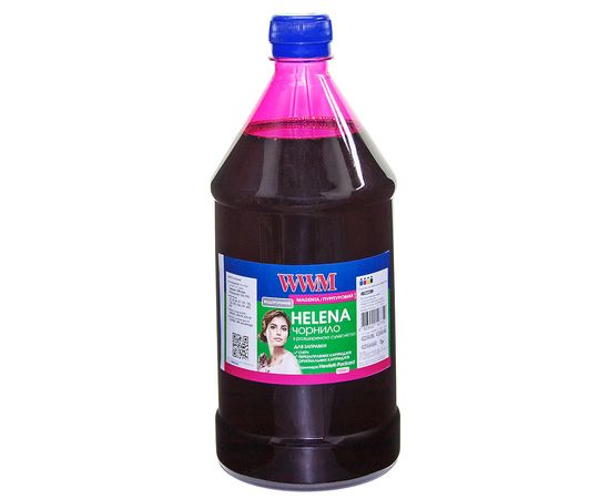 Купить Чернила WWM HELENA для HP 1000г Magenta Водорастворимые (HU/M-4) универсальные по лучшей цене
