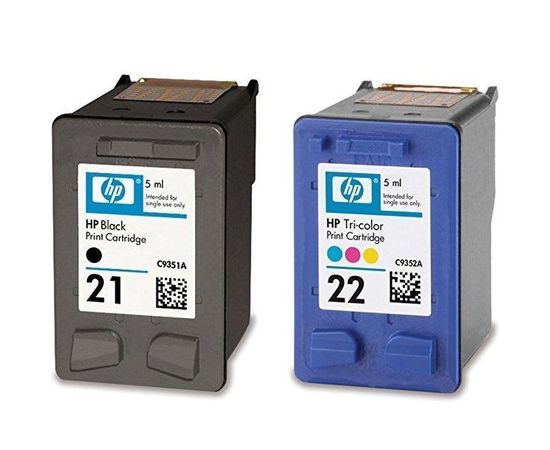 Купить Комплект струйных картриджей HP для DJ 3920/F4200/F5200 series №21/22 Black/Color (SD367AE) по лучшей цене