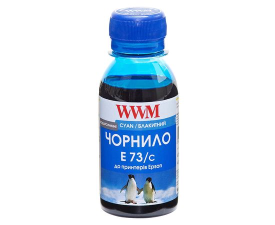 Купить Чернила WWM для Epson Stylus CX3700/TX119/TX419 100г Cyan Водорастворимые (E73/C-2) по лучшей цене