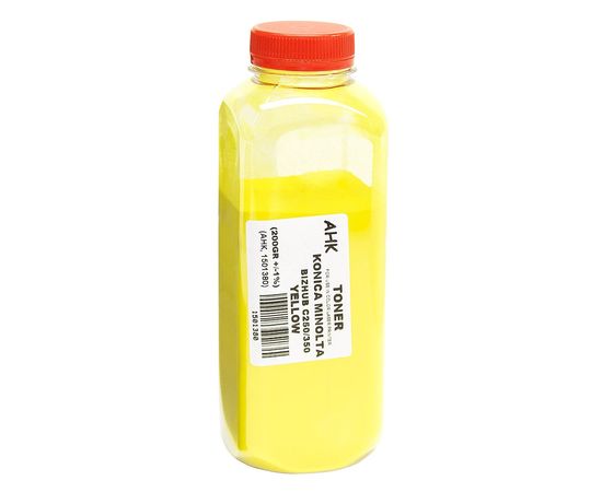 Купить Тонер АНК для Konica Minolta BIZHUB C250/350 бутль 200г Yellow (1501380) по лучшей цене