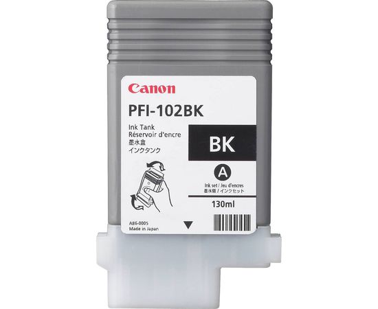 Купить Картридж Canon для Pixma iPF500/600/700 PFI-102Bk Black (0895B001) по лучшей цене
