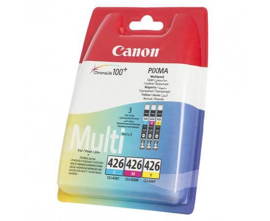 Купить Комплект струйных картриджей Canon для CLI-426 C/M/Y (4557B006) Multi Pack по лучшей цене