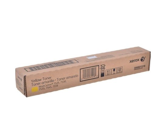 Купить Картридж тонерный Xerox для WC7525/7530 15000 копий Yellow (006R01518) по лучшей цене