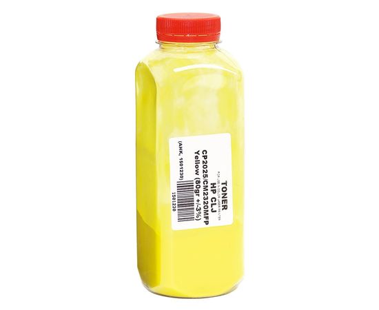 Купить Тонер HP CLJ CP2025/CM2320MFP 80г Yellow AHK (1501230) по лучшей цене