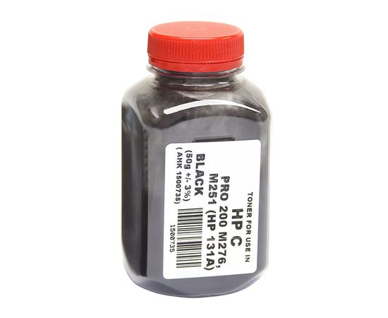 Купить Тонер АНК для HP CLJ Pro 200/M251/M276n бутль 50г Black (1500735) по лучшей цене
