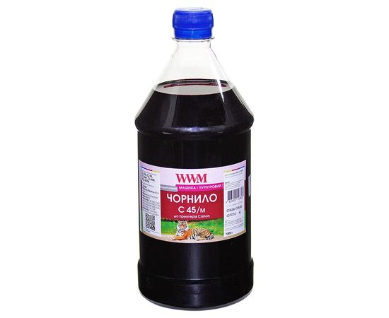 Купить Чернила WWM для Canon CL-441/CL-446/CLI-451M 1000г Magenta Водорастворимые (C45/M-4) по лучшей цене