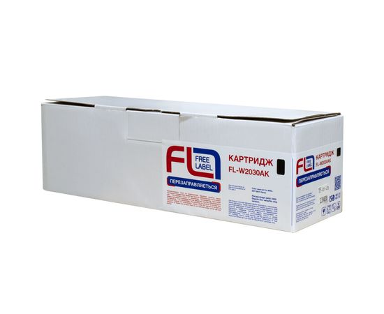 Купить Картридж совместимый HP 415A (W2030A) черный, версия без чипа Free Label (FL-W2030AK) по лучшей цене