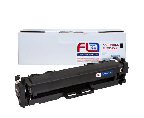 Купить Картридж совместимый HP 415A (W2030A) черный, версия без чипа Free Label (FL-W2030AK) по лучшей цене
