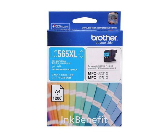 Купить Картридж Brother для MFC-J2310 Cyan (LC565XLC) по лучшей цене