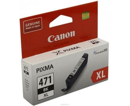 Купить Картридж Canon для Pixma MG5740/MG6840 CLI-471Bk XL Black (0346C001) по лучшей цене