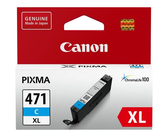 Купить Картридж Canon для Pixma MG5740/MG6840 CLI-471C XL Cyan (0347C001) по лучшей цене