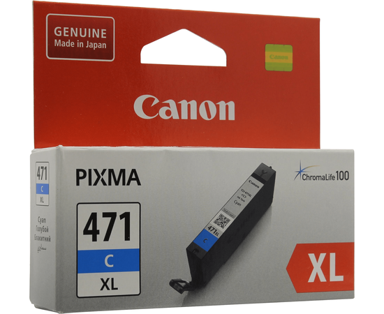Купить Картридж Canon для Pixma MG5740/MG6840 CLI-471C XL Cyan (0347C001) по лучшей цене