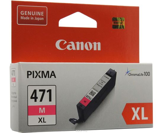Купить Картридж Canon для Pixma MG5740/MG6840 CLI-471M XL Magenta (0348C001) по лучшей цене
