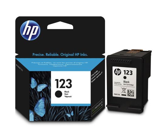 Купить Картридж HP для Deskjet 2130 HP 123 Black (F6V17AE) по лучшей цене