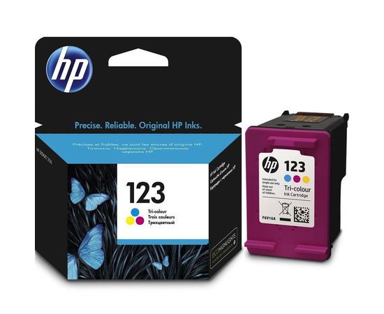 Купить Картридж HP для Deskjet 2130 HP 123 Color (F6V16AE) по лучшей цене