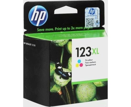 Купить Картридж HP для Deskjet 2130 HP 123XL Color (F6V18AE) повышенной емкости по лучшей цене