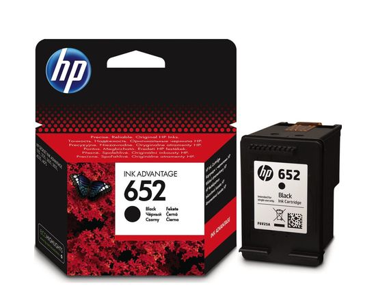 Купить Картридж HP для DJ Ink Advantage 1115/2135/ 3635/3835 HP 652 Black (F6V25AE) по лучшей цене
