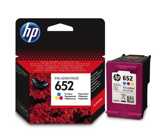 Купить Картридж HP для DJ Ink Advantage 1115/2135/3635/3835 HP 652 Color (F6V24AE) по лучшей цене