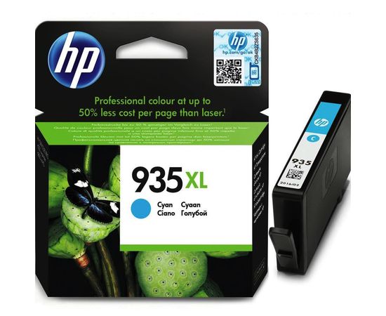 Купить Картридж HP для Officejet Pro 6230/6830, HP 935XL Cyan (C2P24AE) повышенной емкости по лучшей цене