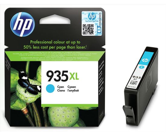 Купить Картридж HP для Officejet Pro 6230/6830, HP 935XL Cyan (C2P24AE) повышенной емкости по лучшей цене