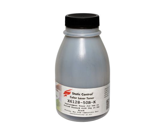 Купить тонер Xerox Phaser 6128 50г (3.1k) black Static Control по лучшей цене