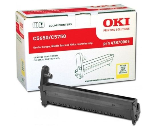 Купить Копи картридж OKI для C5650/C5750 Yellow (43870005) по лучшей цене