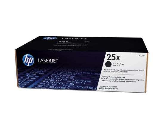 Купить Картридж тонерный HP 25X для LJ M830z/M806dn/M806x+ 34000 копий Black (CF325X) по лучшей цене