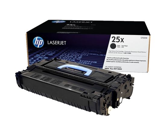 Купить Картридж тонерный HP 25X для LJ M830z/M806dn/M806x+ 34000 копий Black (CF325X) по лучшей цене