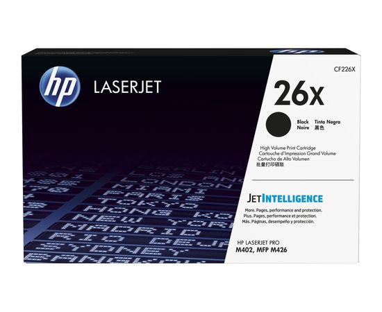 Купить Картридж тонерный HP 26X для HP LJ Pro M402d/M402dn/M402n/M426dw 9000 копий Black (CF226X) по лучшей цене